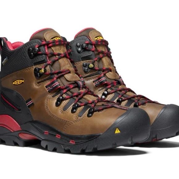2 pair-KEEN Utility Men’s Pittsburgh 6” Leather Waterproof Steel Toe Work Boots main image 9